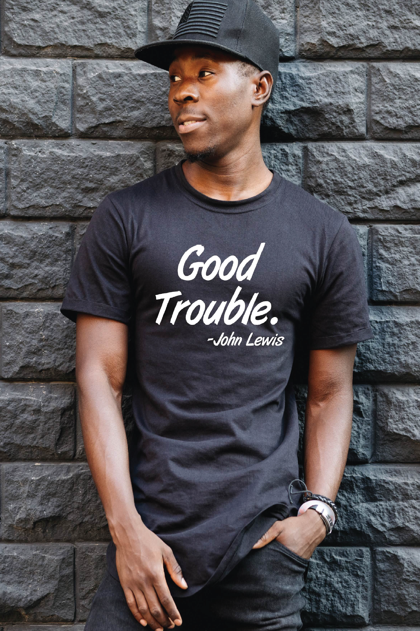 Good Trouble T Shirt Live Inclusively by The Winters Group Inc