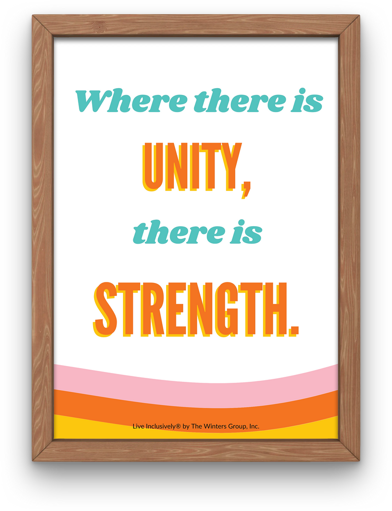 Where There Is Unity Digital Print