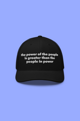Power of the People Embroidered Trucker Cap