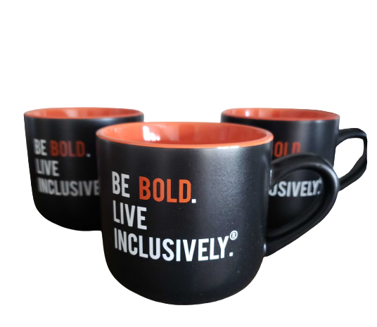 Be BOLD Live Inclusively® Mug (15 oz)